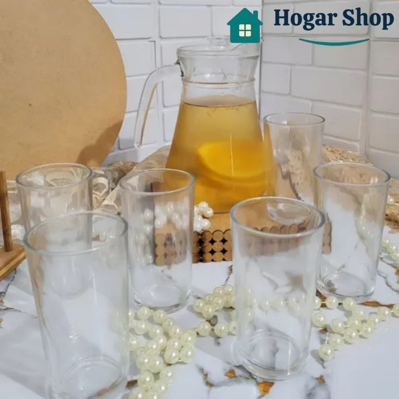 Modelo Con 6 Vasos de Regalo