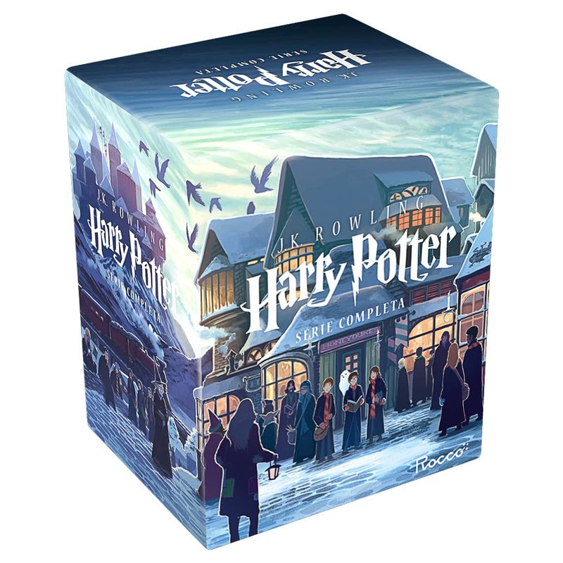 Box Harry Potter - Colección Completa (7 libros) + Lámpara de lectura LED como REGALO!