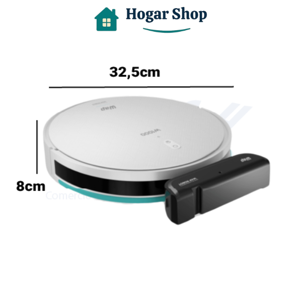 Aspiradora Robot con Mapeo Wap Robot W1000 Alexa Google