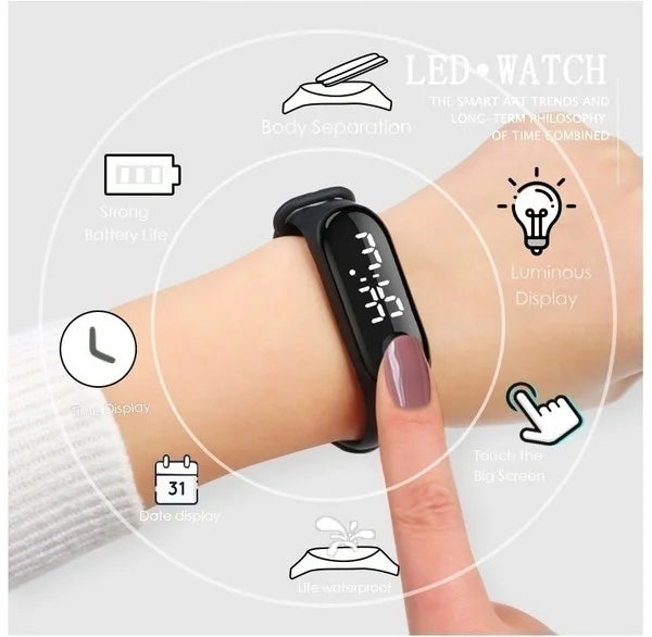 Reloj electrónico de moda