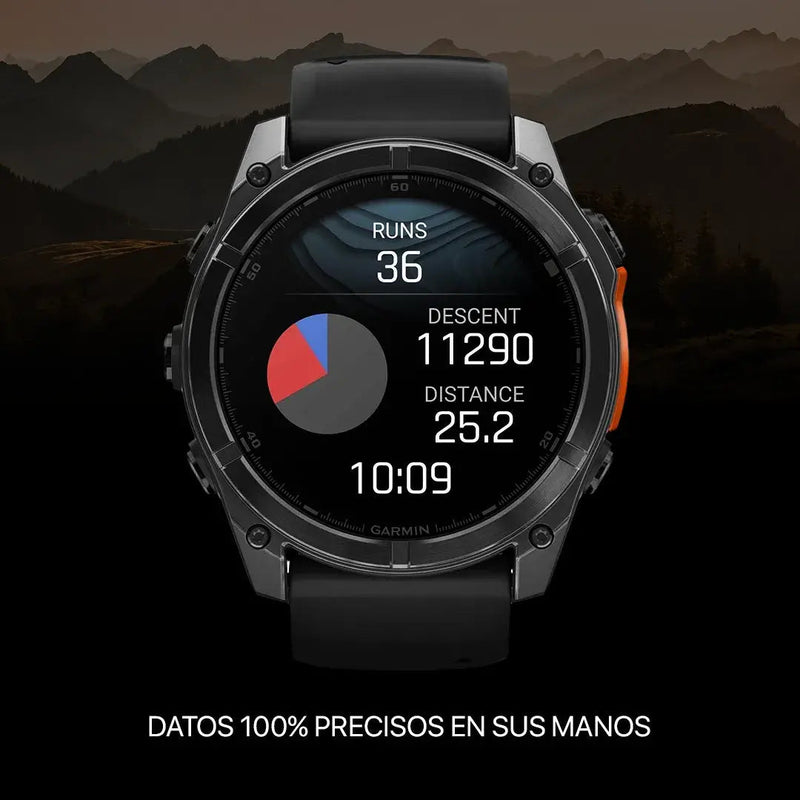 Reloj Garmin Fenix 8 - 51mm + Cinturón de frecuencia cardíaca